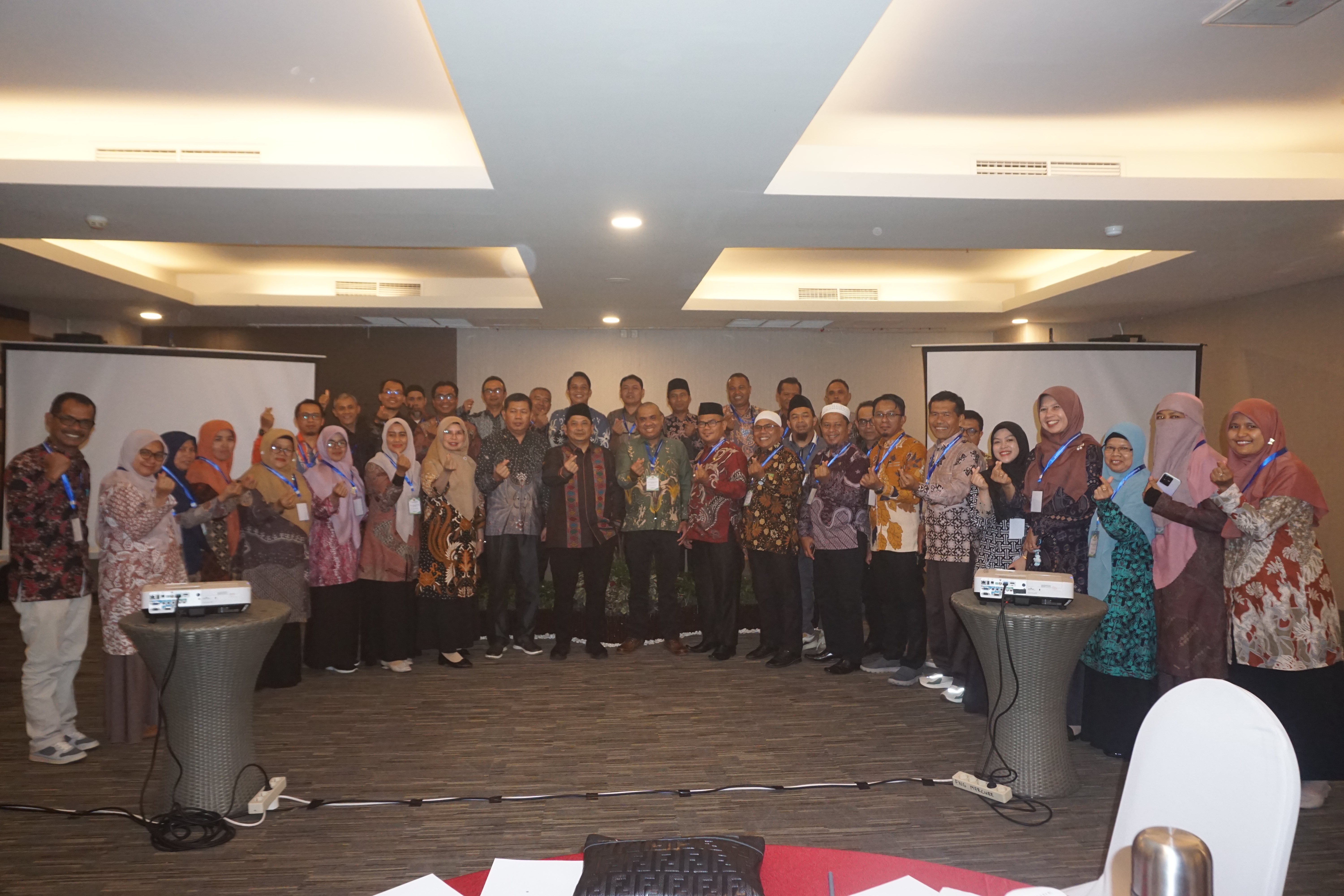 Kegiatan Analisis Kebutuhan Pelatihan (AKP) yang diselenggarakan Balai Diklat Keagamaan (BDK) Padang di Padang, Kamis (30/10/25).