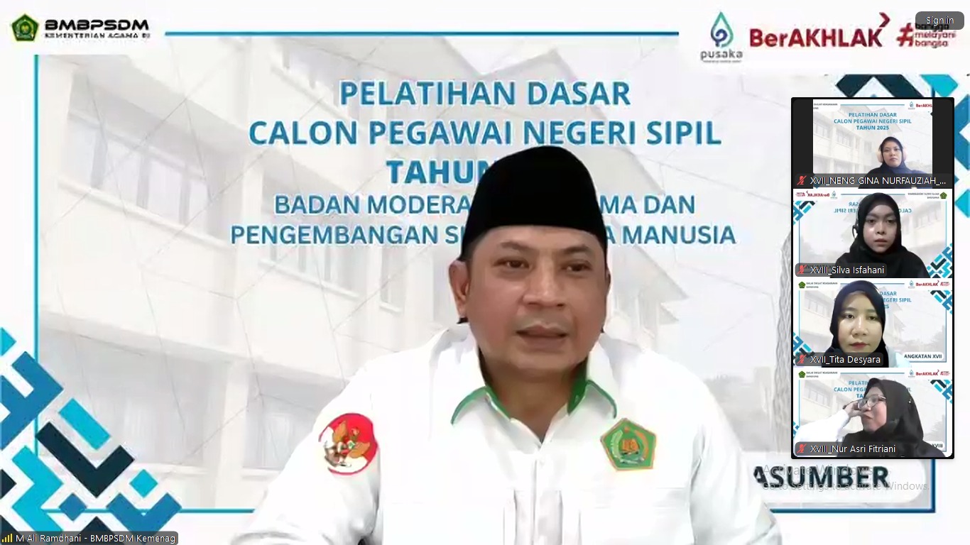 BMBPSDM Bukan Sekadar Pelatihan, Tapi Solusi Kesenjangan Kompetensi ASN Kemenag!