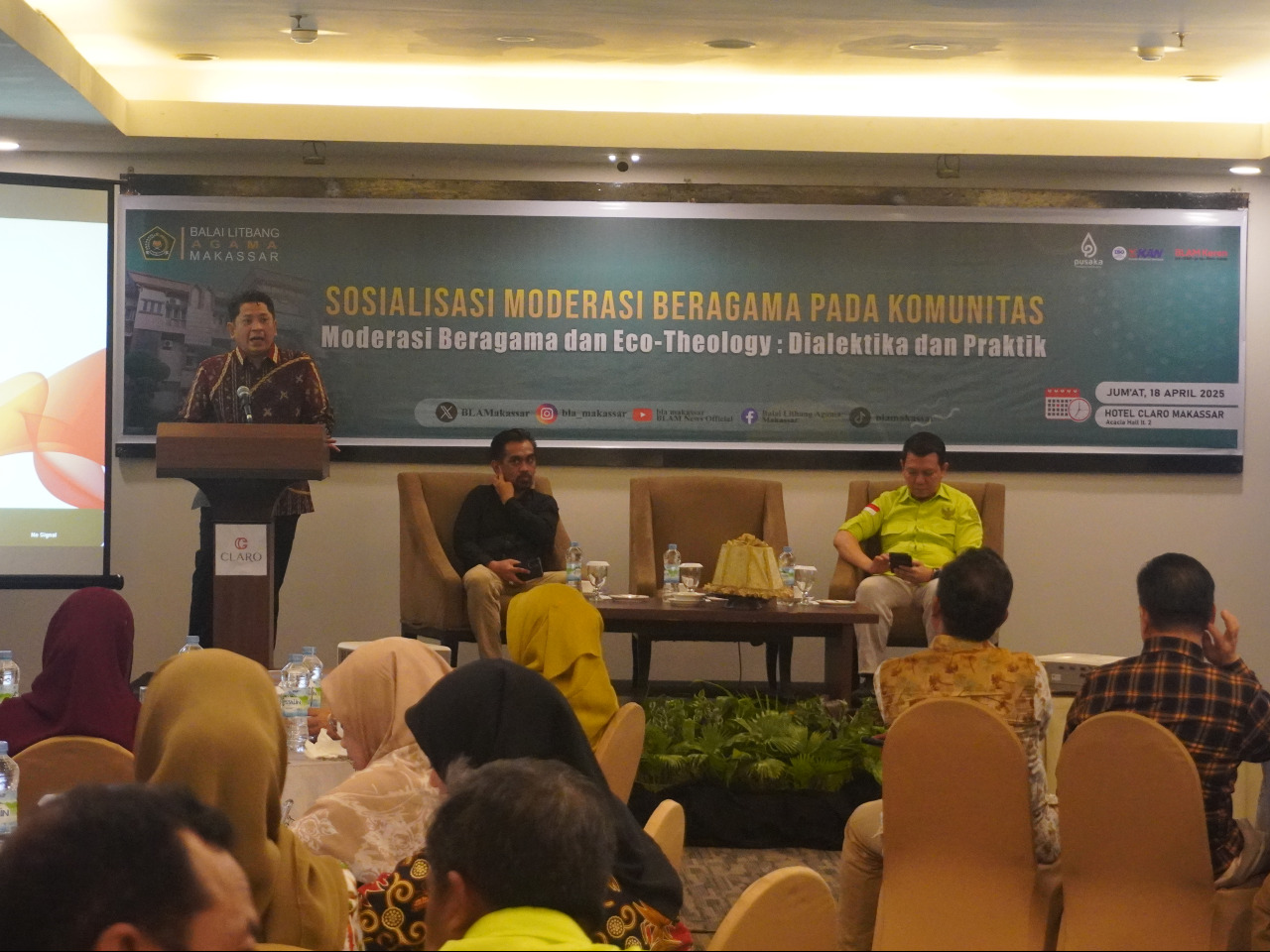 Seruan Moderasi Beragama dan Ekoteologi dari Kota Angin Mamiri