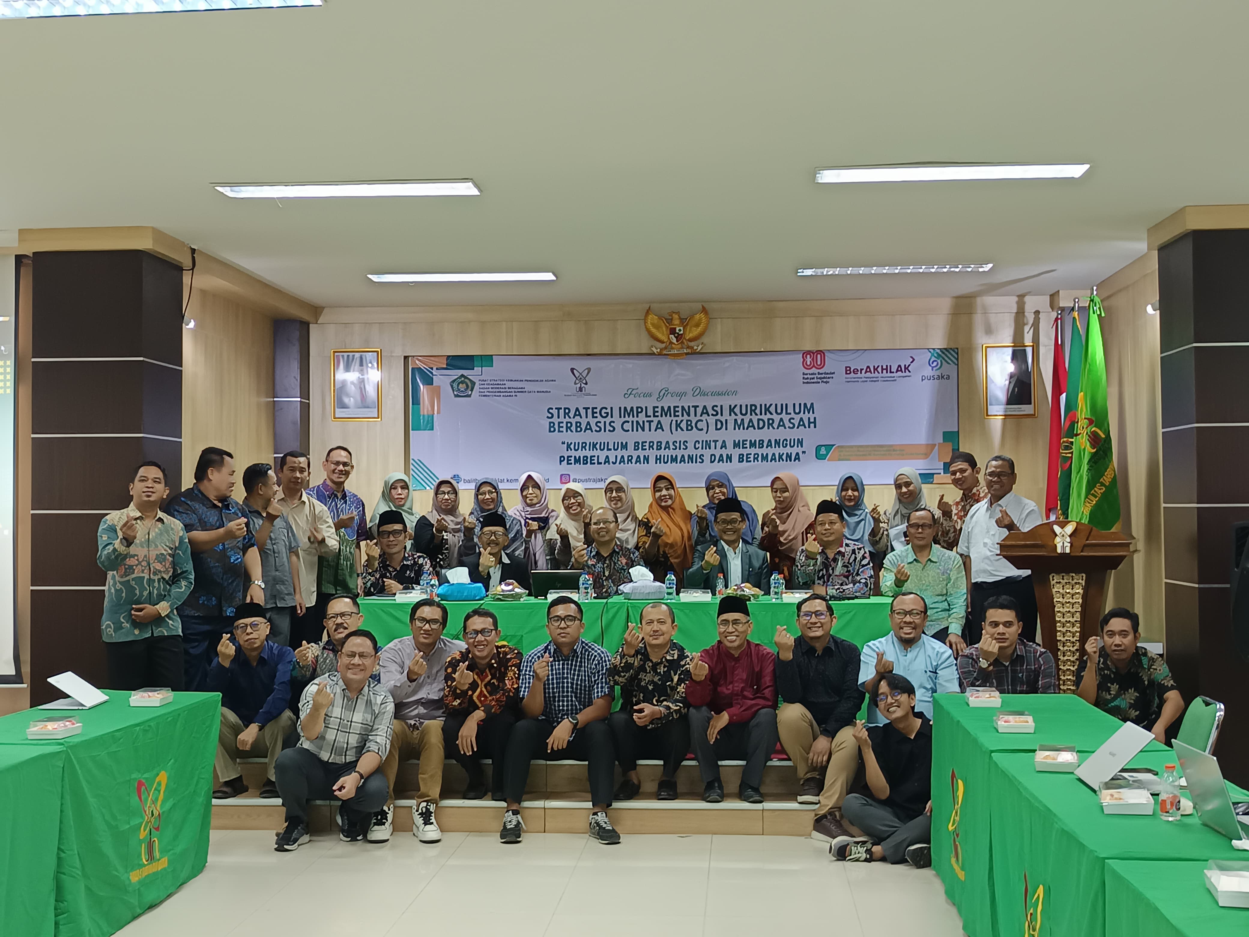 Kurikulum Berbasis Cinta Berpijak pada Lima Pilar Ini