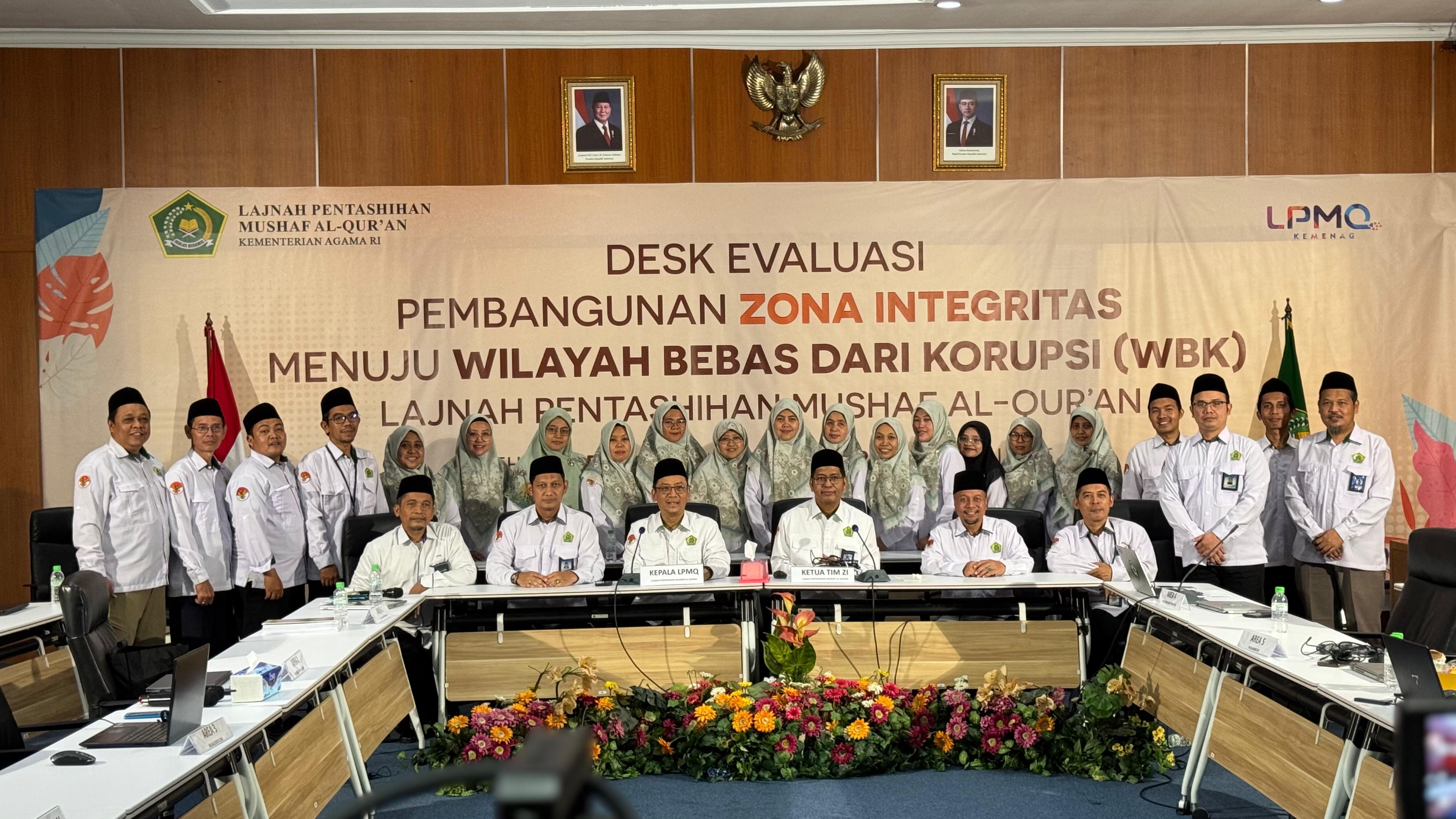 Bekerja dengan Al-Qur’an, LPMQ Teguhkan Komitmen Menuju Wilayah Bebas Korupsi