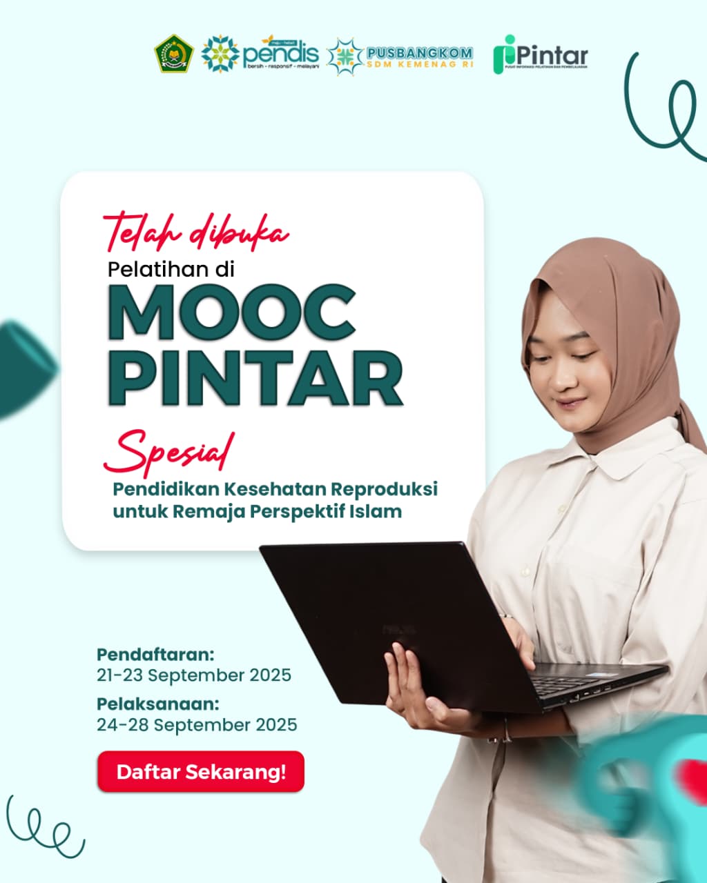 Gratis dan Fleksibel, Guru Madrasah dan Pondok Pesantren Kini Bisa Belajar Kesehatan Reproduksi Lewat MOOC Pintar 