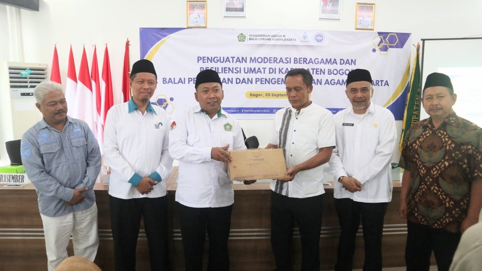 Moderasi Beragama Jadi Penguat Warga Terdampak Musibah di Ciomas