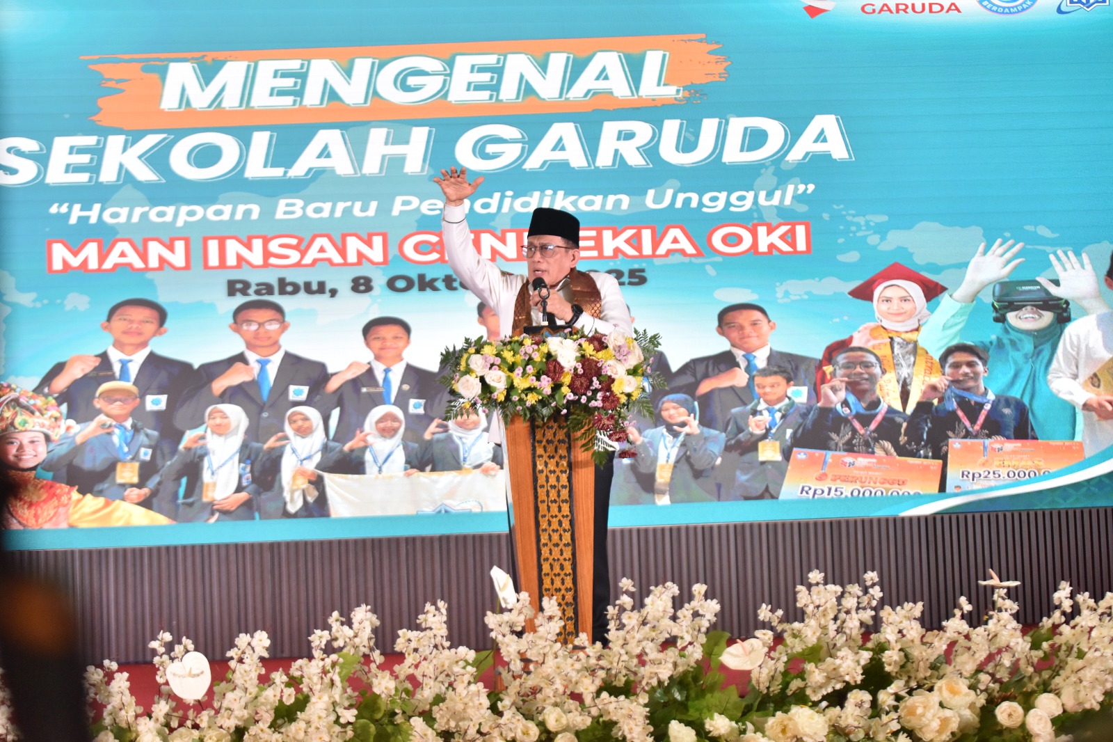 Wamenag: Siswa Sekolah Unggul Garuda Akan Jadi Ikon Indonesia di Kancah Dunia