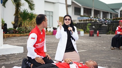 BDK Palembang Siapkan Pegawai Jadi Penolong Pertama Selamatkan Nyawa!