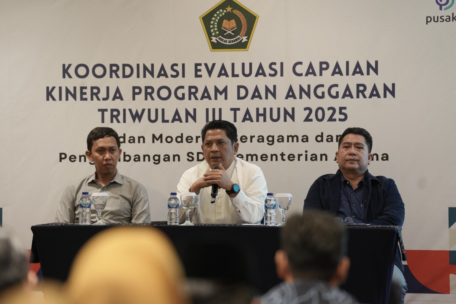 Evaluasi Capaian Kinerja BMBPSDM, Kaban Dhani Terapkan Evaluasi Tiga Dimensi