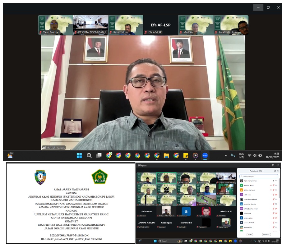 Kolaborasi Kemenag dan Pemkab Malinau: Wujudkan SDM Halal Kompeten dan Bersertifikat Nasional