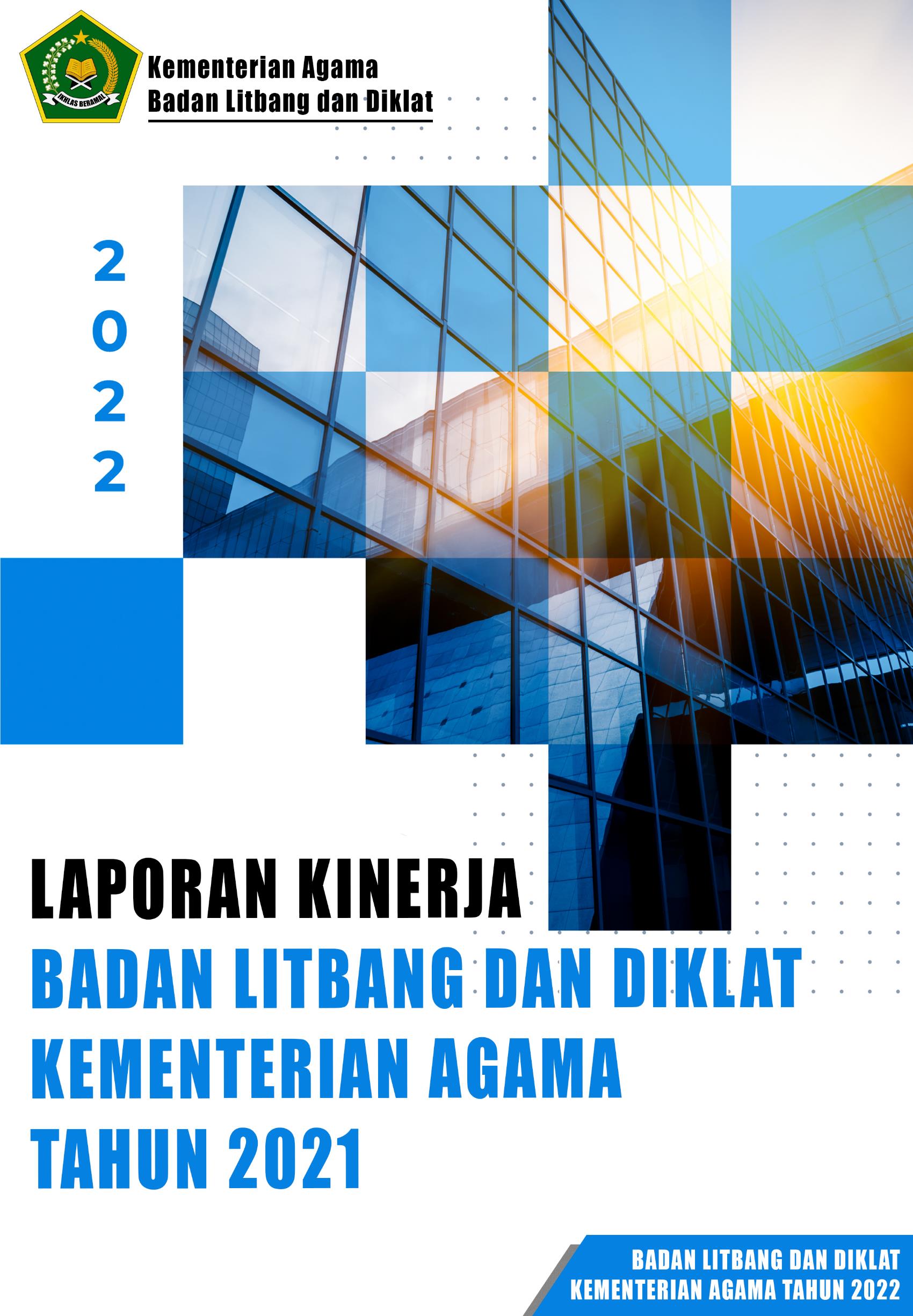 Image Laporan Kinerja Badan Litbang dan Diklat Kementerian Agama Tahun 2021